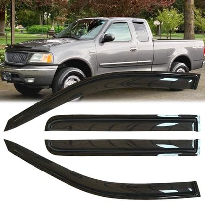 4pcs Original Window Visors for 97 (for F-150 97-03 Super/Extended)