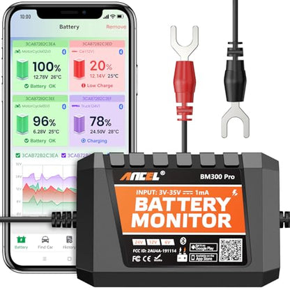 BM300 Pro Battery Monitor (Orange)