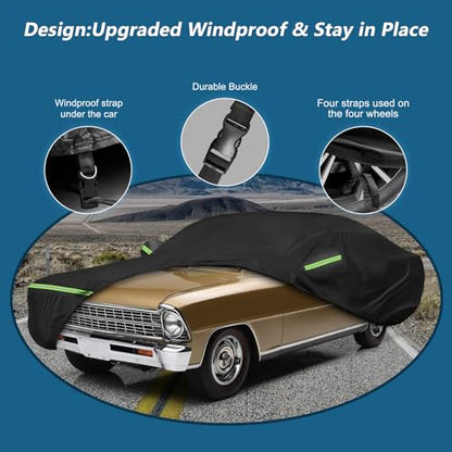 Car Covers for Chevrolet II Nova (Black / for Chevrolet II Nova/Nova SS 1962-1974)