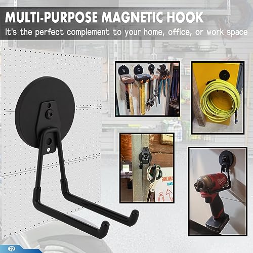 2 Pcs Magnetic Hook Heavy Duty (Large L HOOK)