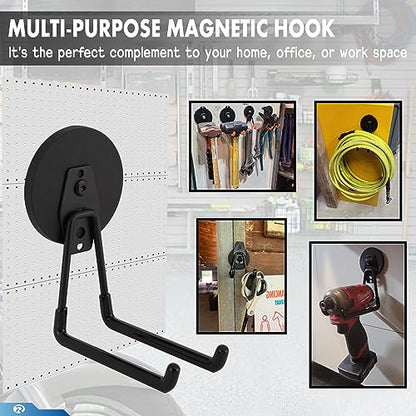 2 Pcs Magnetic Hook Heavy Duty (Large L HOOK)