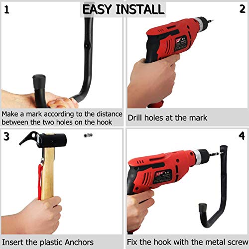 Garage Storage J Utility Hook (3.5inch)