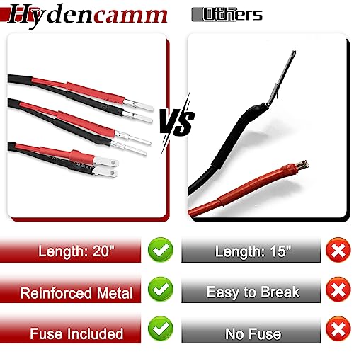 20" Upgrade Mirror Plug Wire Tap for Uniden (RJ11 - 20" Long)