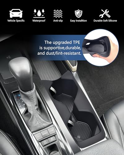 Cup Holder Inserts for 2026 2025 Toyota Camry Accessories (For 2025 2026 Camry)