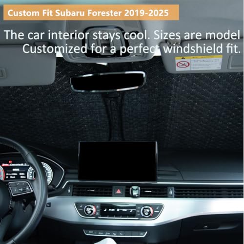 Car Windshield Sun Shade for Subaru Forester SUV 2019