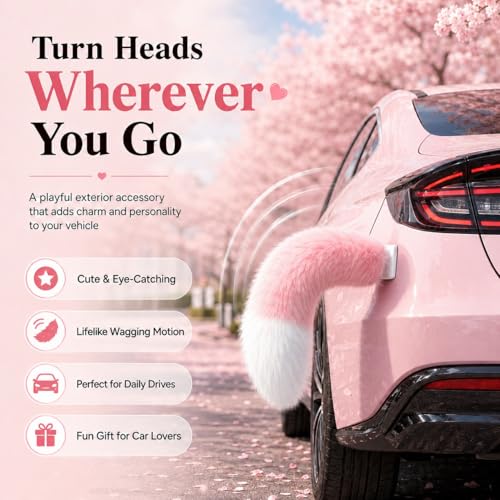 Fluffy Car Tail (Black)