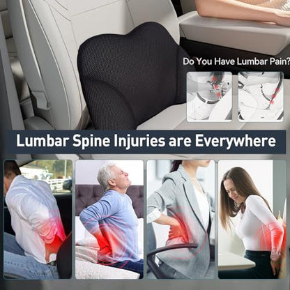 Make Relaxing Lumbar Support Pillow (Backsaver-eight)