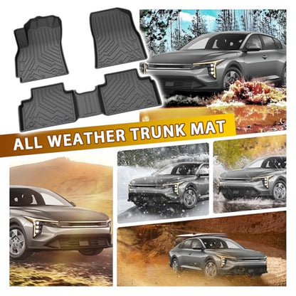 Floor Mats for KIA K4 2025 2026 2027 All Weather 3D TPE Anti