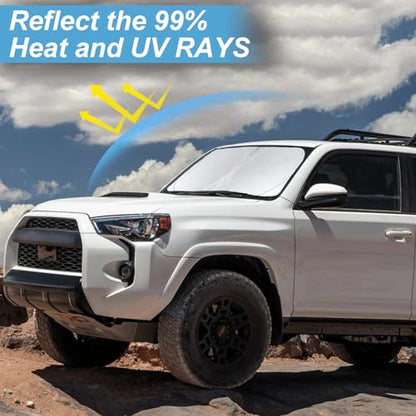 Car Windshield Sun Shade for Toyota 4Runner 2003 (for 4Runner 2003-2009)