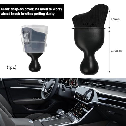 Car Detailing Brush (Black / 1 PC)