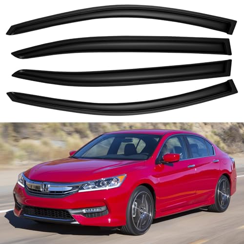 Window Visors Rain Guards for 2008 (2008-2017 Honda Accord)