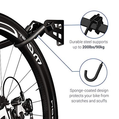 4 Bike Storage Rack Wall (4 Bikes)