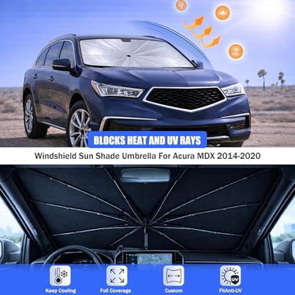 Car Windshield Sun Shade Umbrella for Acura MDX 2014 (For Acura MDX 2014-2020)