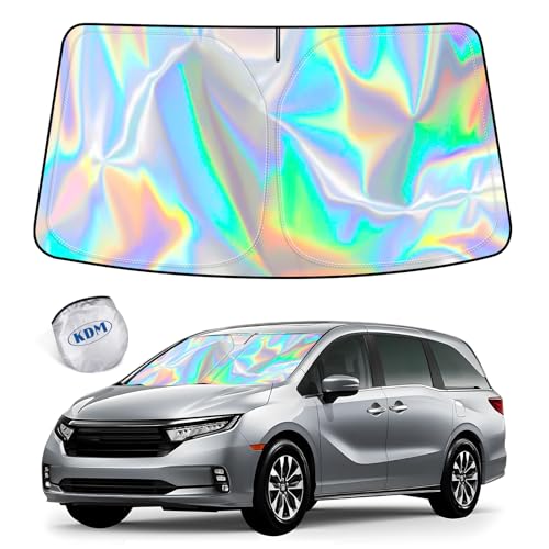 Laser Silver Style Windshield Sun Shade for 2018 (for 2018-2026 Honda Odyssey-Laser Silver)