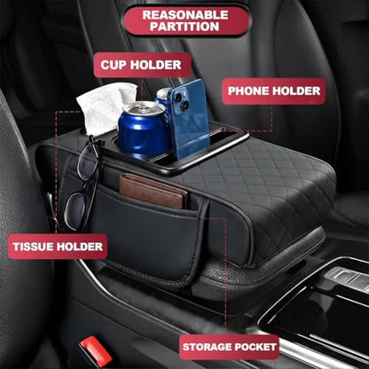 Car Center Console Cover 5 (Gray)