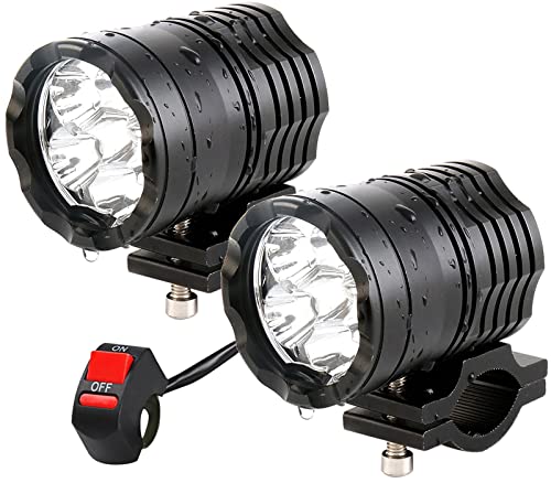 Motorcycle Driving Lights 12 (Black 2)