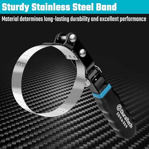Small Swivel Oil Filter Wrench (Gear Adjustale / Small (Fits Filters 2-3/4" to 3-1/4"))