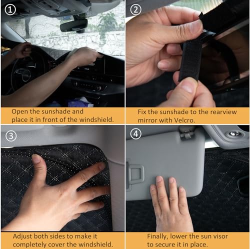 Car Windshield Sun Shade for Volkswagen Atlas 2018