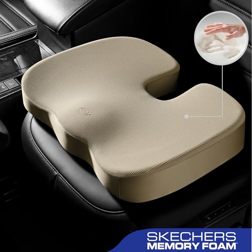 Memory Foam Seat Cushion (Beige)