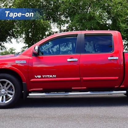 Window Visors Rain Guards for 2004 (2004-2015 Nissan Titan Crew Cab)