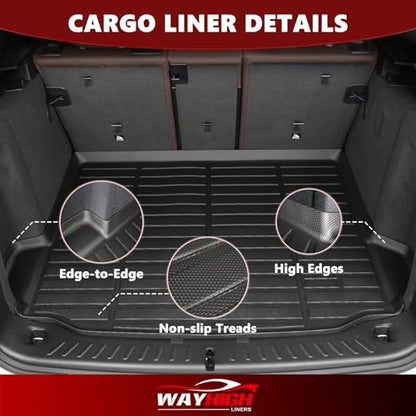 Floor Mats & Cargo Liner for Toyota Corolla Sedan 2014 (BLACK)