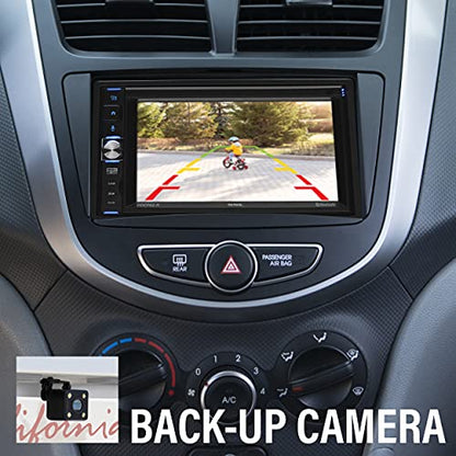 DDCP62 R Apple CarPlay Car Multimedia Player (6.2 inch + Backup Camera)