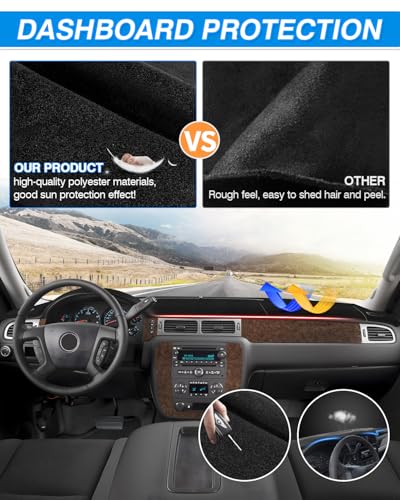 Dash Cover for 2007 (62.21*18.90(Chevrolet Tahoe 07-14))