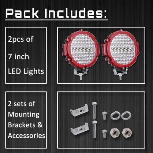Offroad Lights (2 Red)
