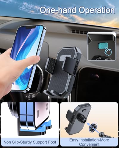 Car Phone Mount for Mazda CX (Mazda CX-5 CX5 2017-2025 / Auto Lock)