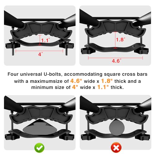 Rooftop Cargo Carrier Combo Roof Rack Cargo Basket 64" x 39" x 4" (64" x 38" x 4")
