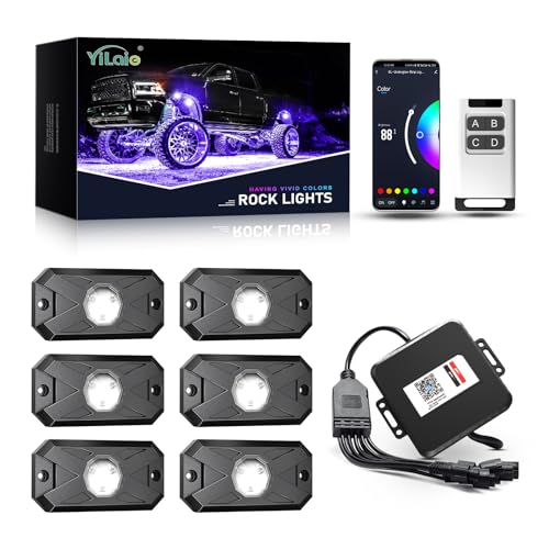 RGB LED Rock Lights Kit (6 Pods / RGB 3LED)