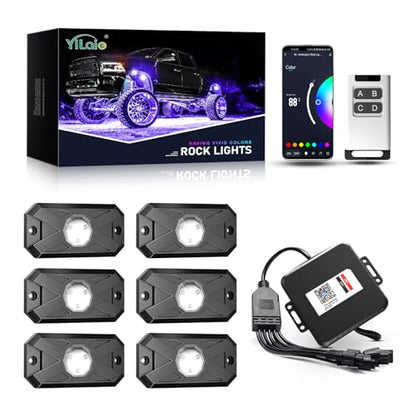RGB LED Rock Lights Kit (6 Pods / RGB 3LED)