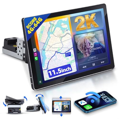 11.5” Car Stereo with Apple CarPlay