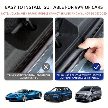Dynamic Flow Car Trunk Light Strips (Warm White)