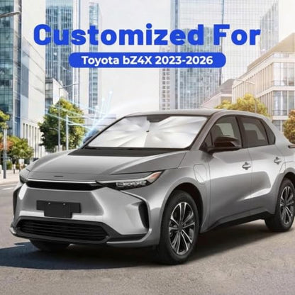 Car Windshield Sun Shade Umbrella for Toyota bZ4X 2023 (For Toyota bZ4X 2023-2026)