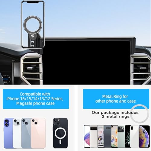 Car Phone Holder for 2022 (for 2022-2026 Tundra/2023-2026 Sequoia (14 Inch))