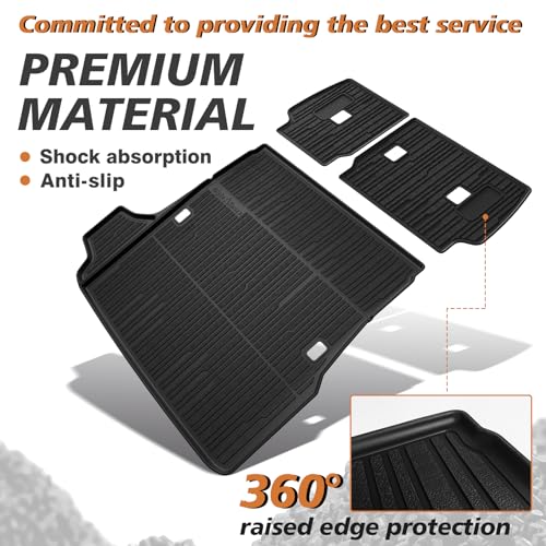 Trunk &Seatback Mat for 2025 2026 4Runner (4Runner | 5-Seat | 2025+)