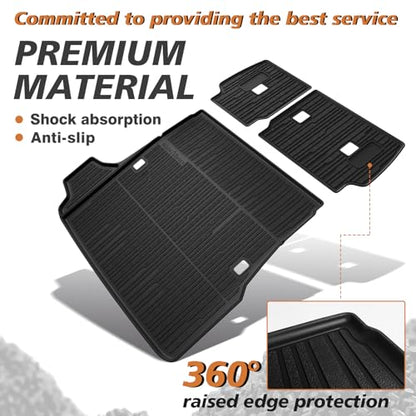 Trunk &Seatback Mat for 2025 2026 4Runner (4Runner | 5-Seat | 2025+)