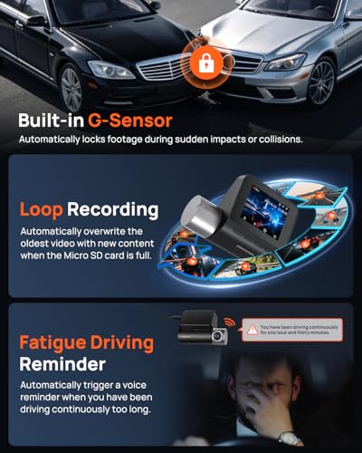 2.7K Dash Cam Front A500S (Front)