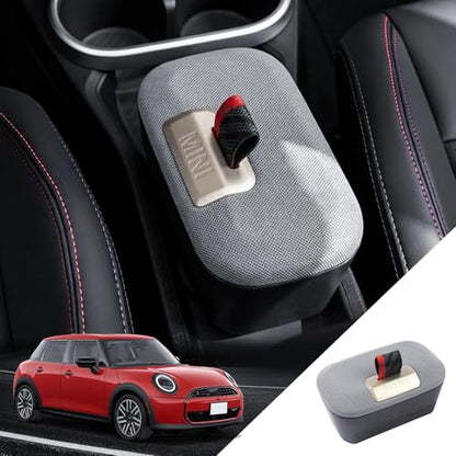 for Mini Cooper Center Console Organizer 2025 2026 Mini Cooper [F65 F66 Gas Version Only] Accessories Armrest Tray Middle Storage Box Insert Container Durable ABS Plastic (for 2025 2026 Mini Cooper)