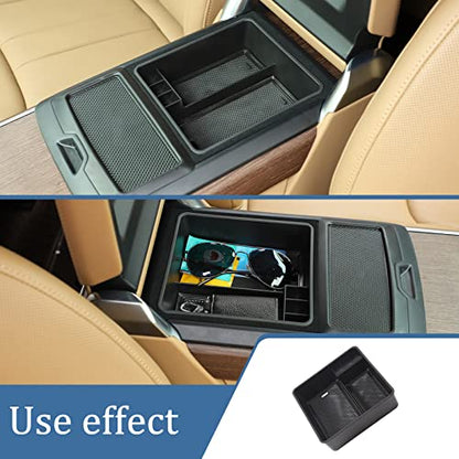 Car armrest Organizer Storage Box Compatible with Land Rover Range Rover Sport (QT-803/T)