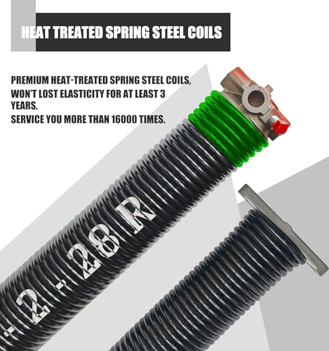 Garage Door Torsion Spring Set (.243x2x28")