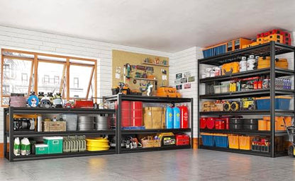 3500LBS Garage Shelving (6-Tier,55" W x 26" D x 84" H)