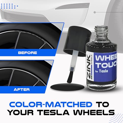 Premium Tesla Wheel Curb Rash Repair Kit for Model 3 20 (Tesla Model 3 / 20" Grey)