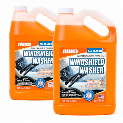 Car Windshield Cleaner Ready to Use Formula (128 Fl Oz (Pack of 2))