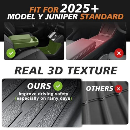 Floor Mats for 2025 2026 Tesla Model Y Juniper (Model Y (Standard Model) | 2025+)