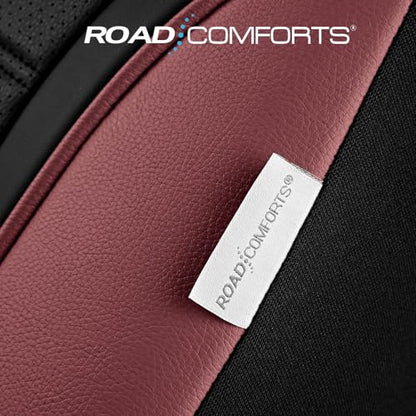 Leather Seat Covers (Red Wine Full Set)