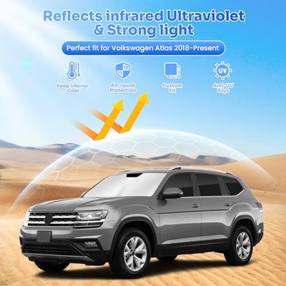 Window Shades for 2018 (Volkswagen Atlas 2018-Present)