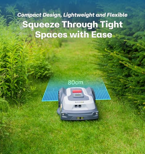 T1200Pro Robot Lawn Mower with RTK Extension Cable for 0.37 Acre (T1200Pro+RTK Extension Cable)
