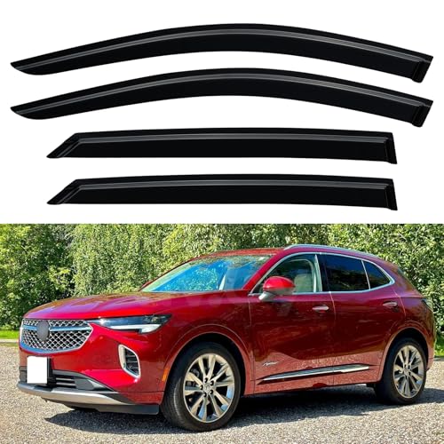 Window Visors Rain Guards for 2021 2022 2023 Buick Envision (2021-2023 Buick Envision)